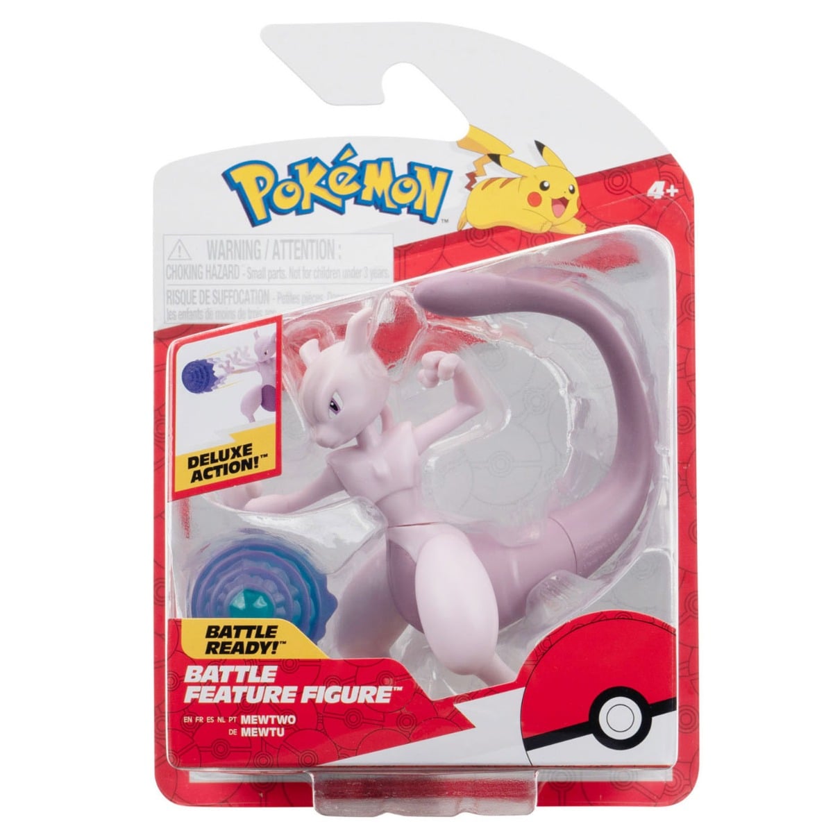 Figurina Articulata Pokemon Mewtwo Battle Ready
