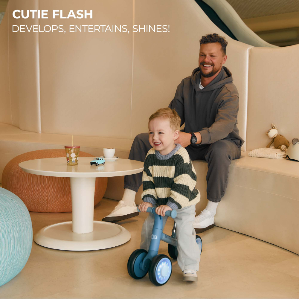Kinderkraft Cutie Flash - Ride On Copii 1-3 Ani - imagine 9