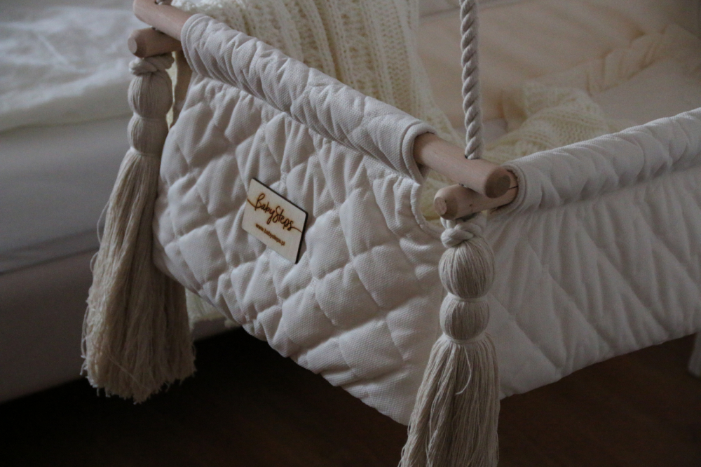 Leagan Suspendat BabySteps Gri - Confort Si Siguranta - imagine 5