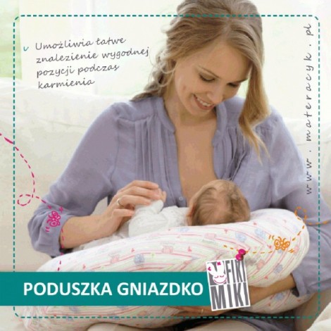 Perna Alăptare Fiziologică Fiki Miki Gri, 72 cm - imagine 5