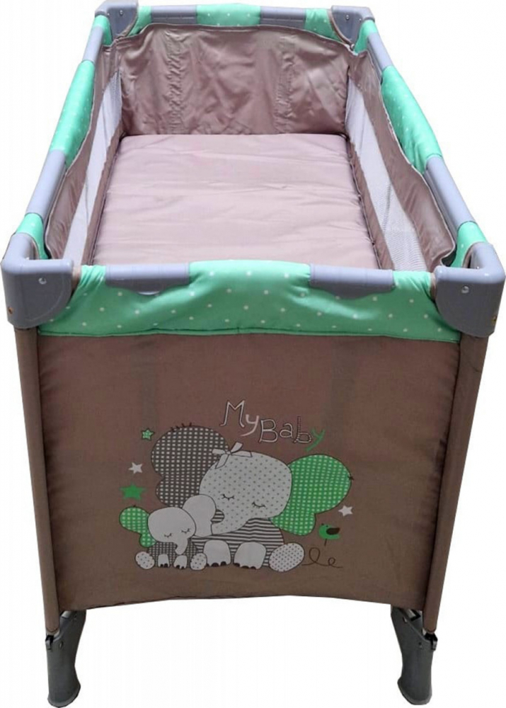Baby Care PRO Patut Pliabil 120x60cm - imagine 2