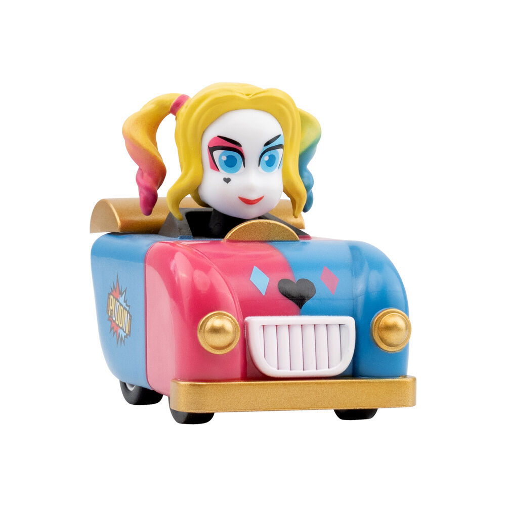 Figurina Yume Harley Quinn cu Vehicul Suicide Squad
