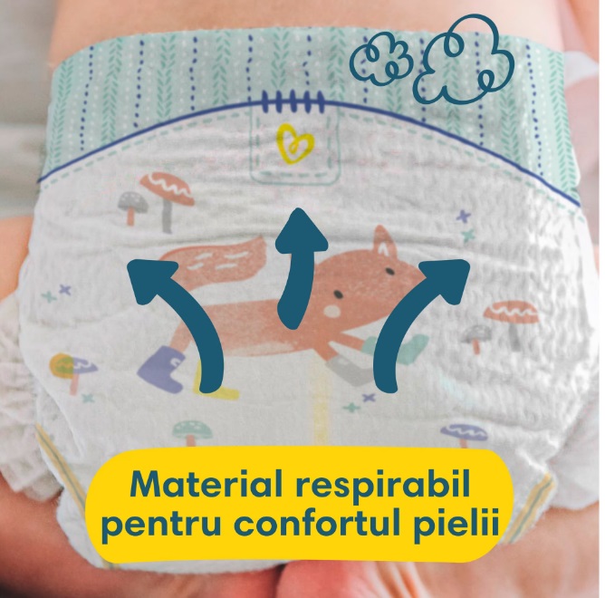 Scutece Pampers Premium Care M1, 2-5kg, 50 buc - imagine 4
