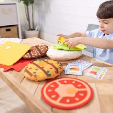 Burger Gigant Melissa&Doug | Joc Educativ - imagine 5