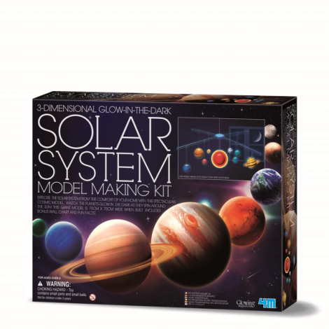 Kit Sistem Solar 3D 4M - Strălucește în Întuneric