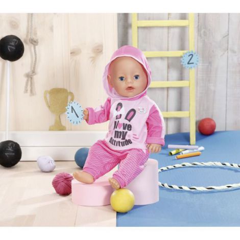 Haine Jogging Baby Born 43 cm | Modele Colorate Zapf - imagine 4