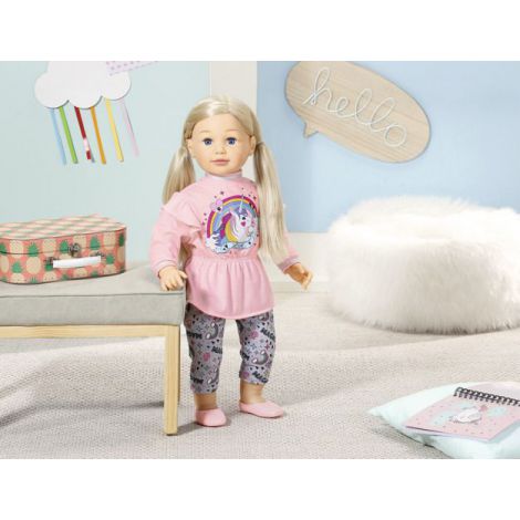 Păpușă Sally 63 cm Zapf, Corp Moale - imagine 5