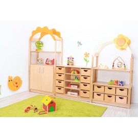 Set Mobilier Grădiniță Flexi 47 – Moje Bambino