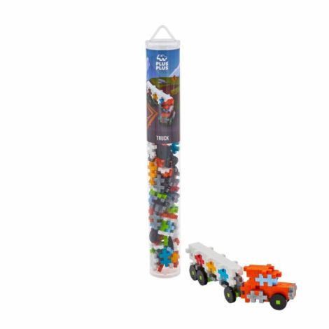 Set Plus-Plus Camion 100 piese Jucărie Educativă STEM - imagine 2