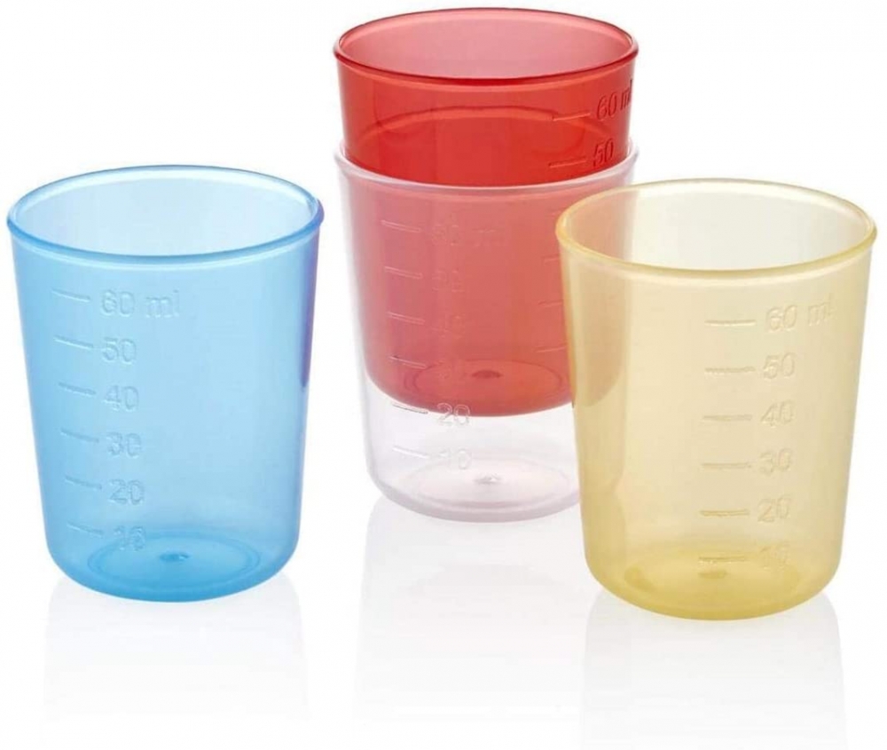 Set 4 pahare BabyJem My First Cup Rainbow - imagine 4