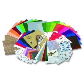Set Creativitate Crăciun 110 Folia Paper - imagine 2