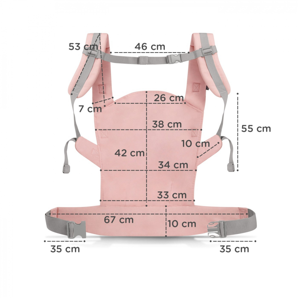 Marsupiu Kinderkraft Nino ergonomic 20kg - imagine 5