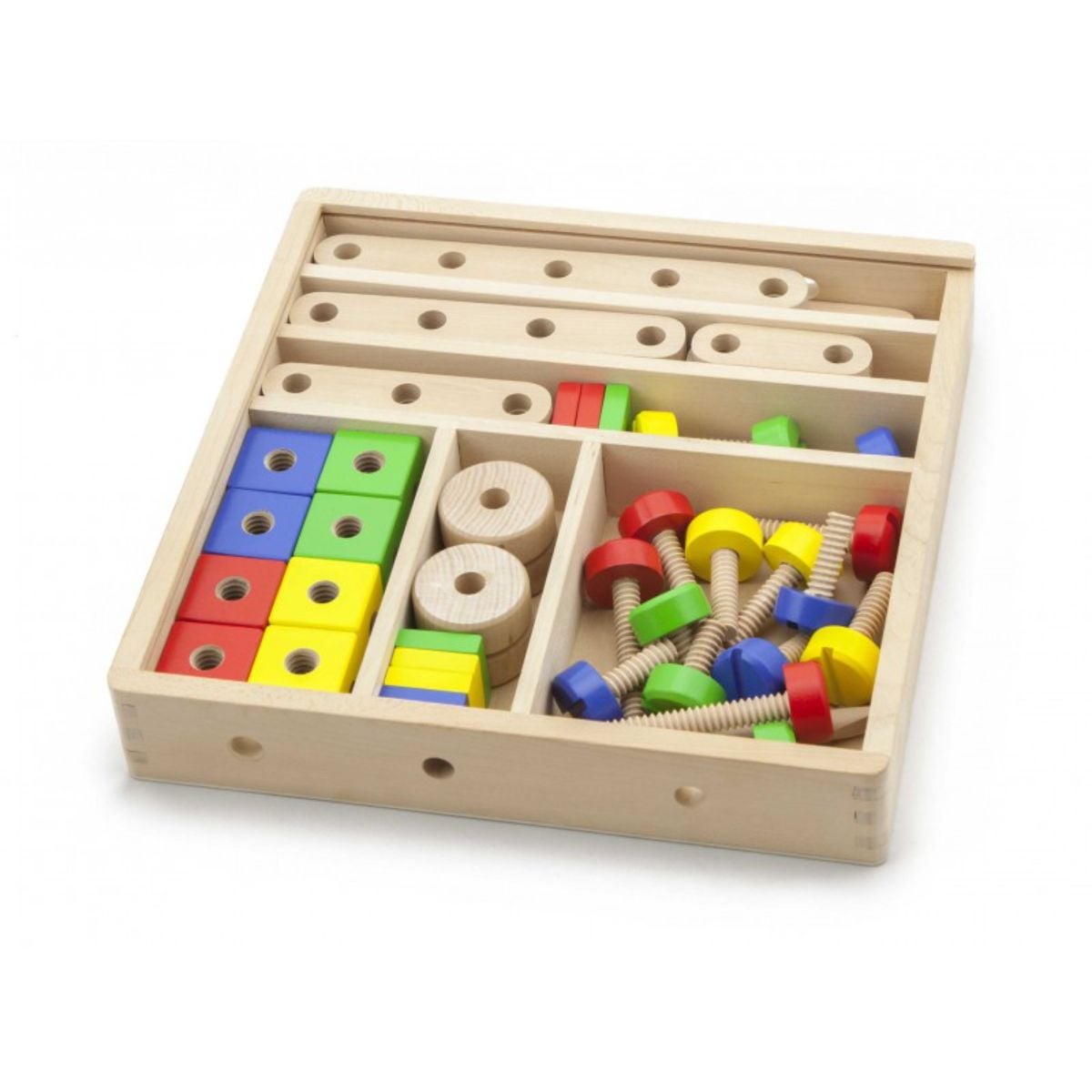 Set Construit Lemn Viga | Jucarie Educativa 3+