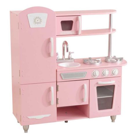 Bucătărie de Joacă Kidkraft Vintage Roze din Lemn