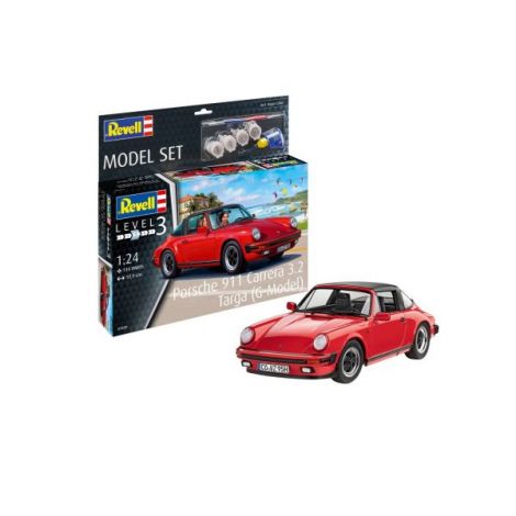 Revell Porsche 911 Carrera 3.2 Targa Kit Modelism