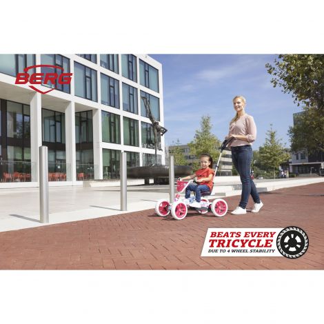 BERG Buzzy Bloom 2 in 1 | Kart cu pedale și mâner - imagine 6