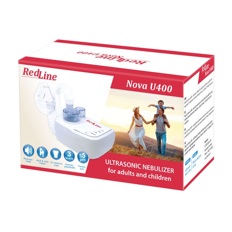 Aparat Aerosoli RedLine Nova U400 | 3 Moduri Nebulizare - imagine 2