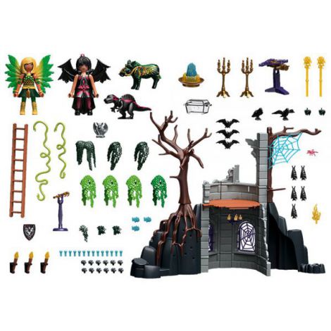 Playmobil Ascunzatoarea Zanelor Lilieci 70807 - imagine 6