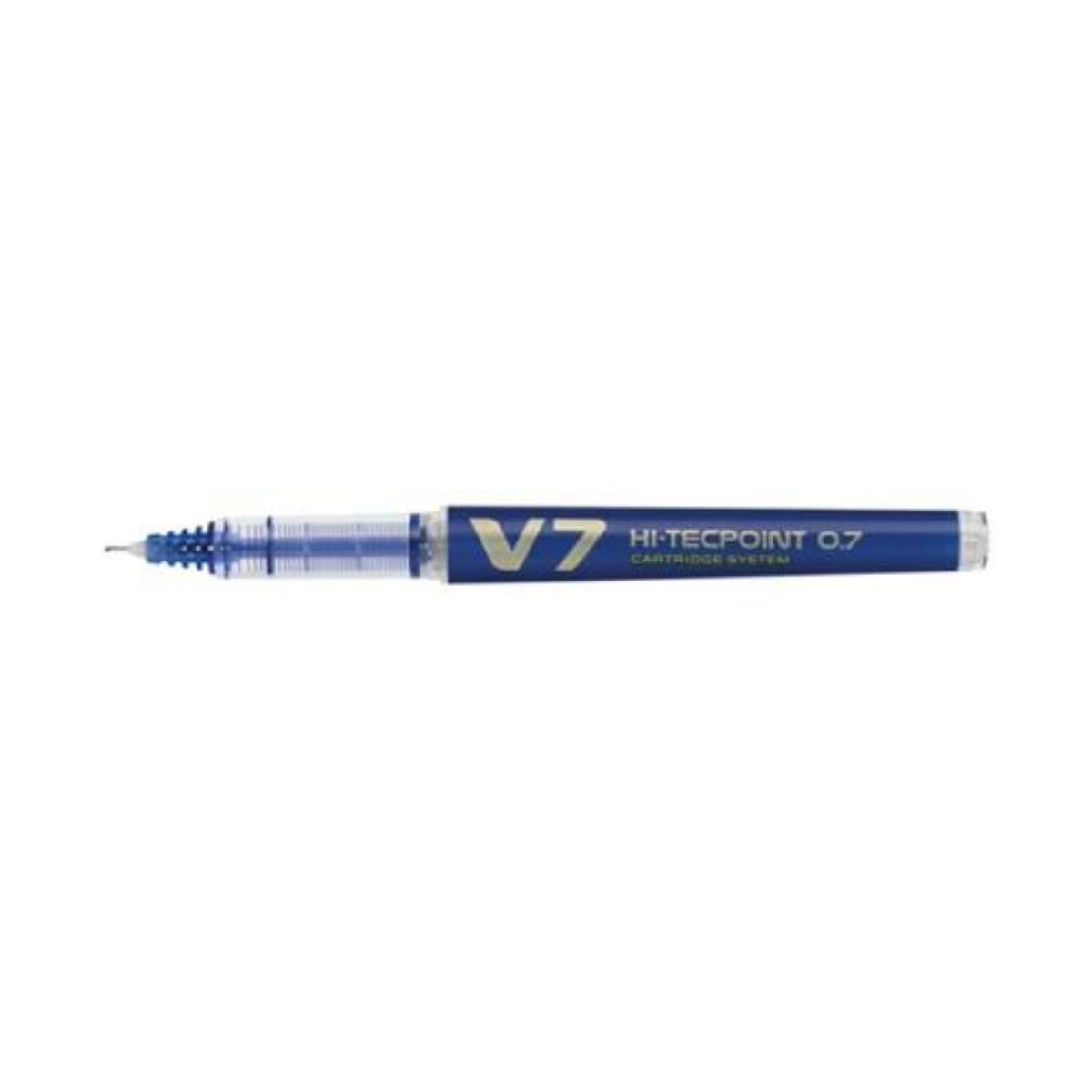 Pix Pilot V7 Hi-Tecpoint 0.7mm Albastru Reîncărcabil