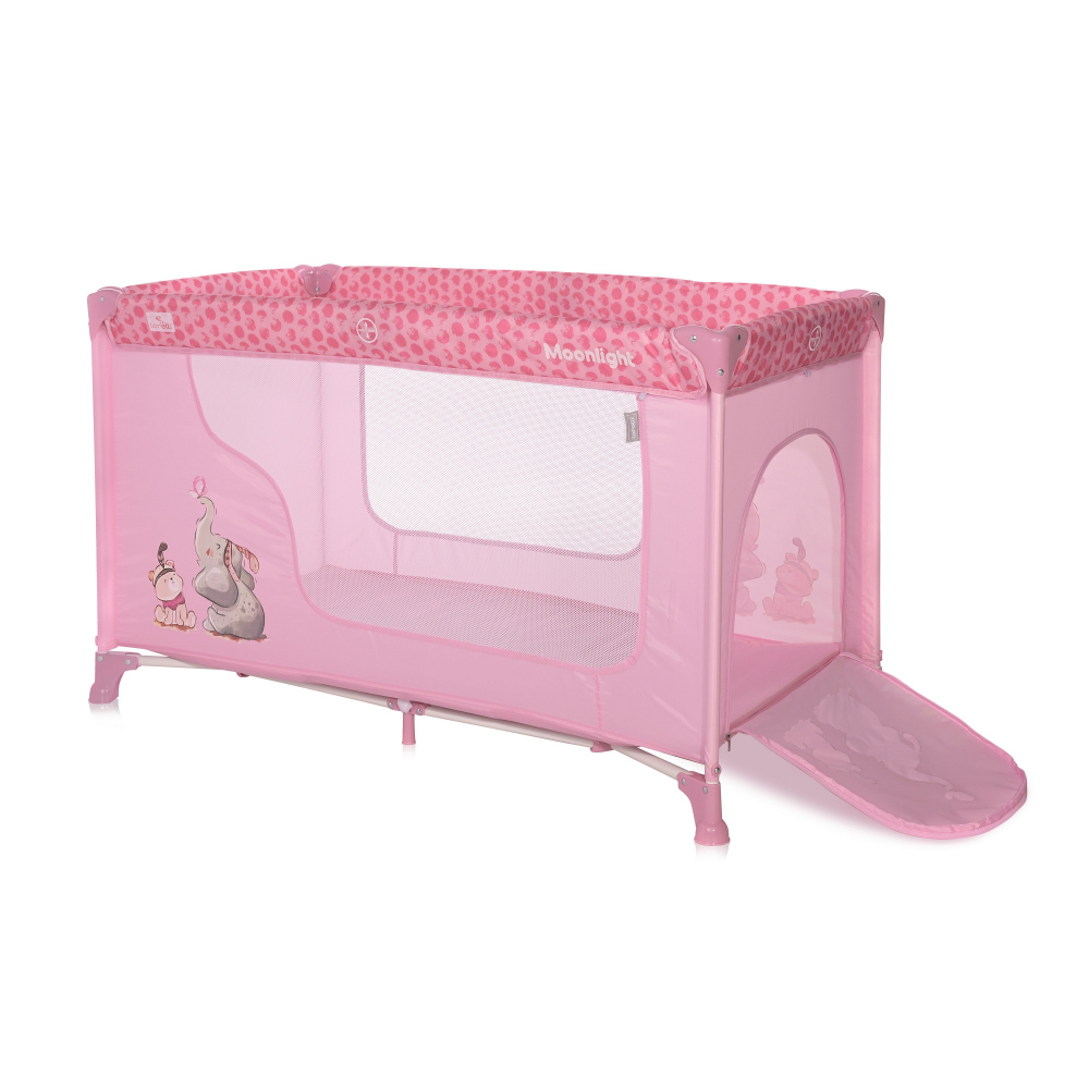 Patut pliabil Lorelli Moonlight cu geanta transport - imagine 2