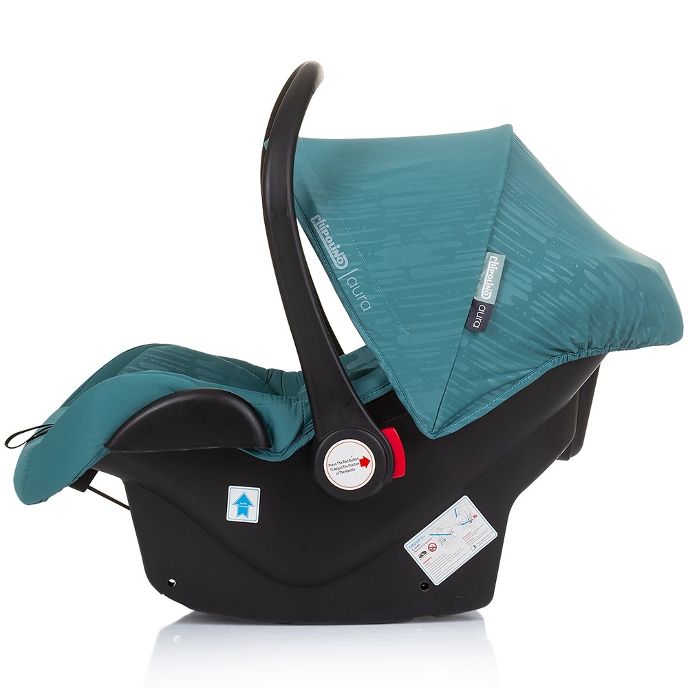 Carucior Chipolino Aura 3 in 1 Teal - imagine 2