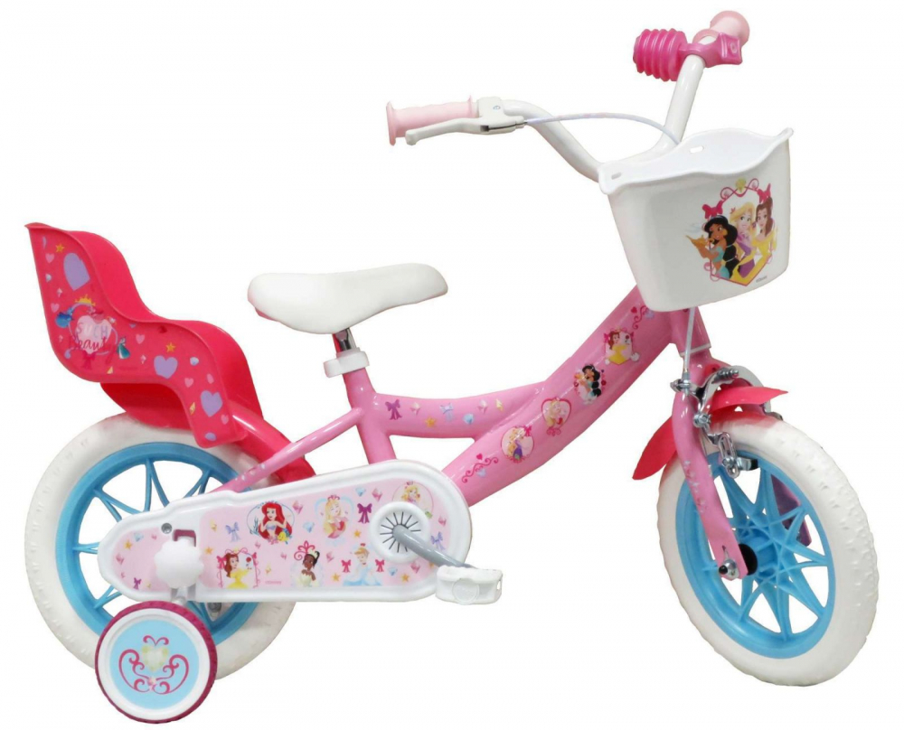 Denver Disney Princess 12 inch cu Frâne și Suport Papuși
