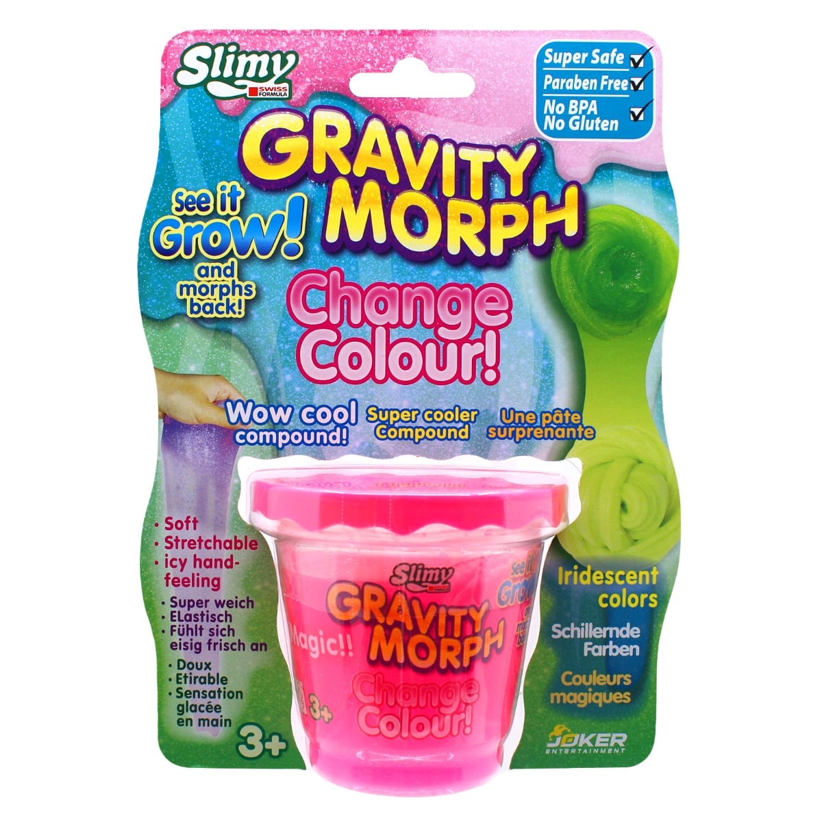 Slime Gravity Morph Slimy 160g Schimbă Culoarea
