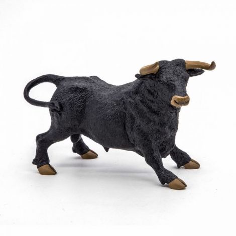 Figurina Taur Andaluzian Papo - Jucarie Educativa - imagine 3