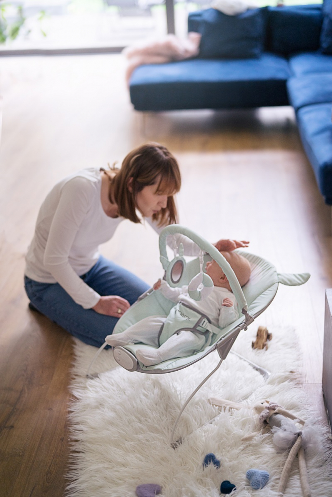 Leagan Momi Bunny Glossy - Confort si Siguranta - imagine 3