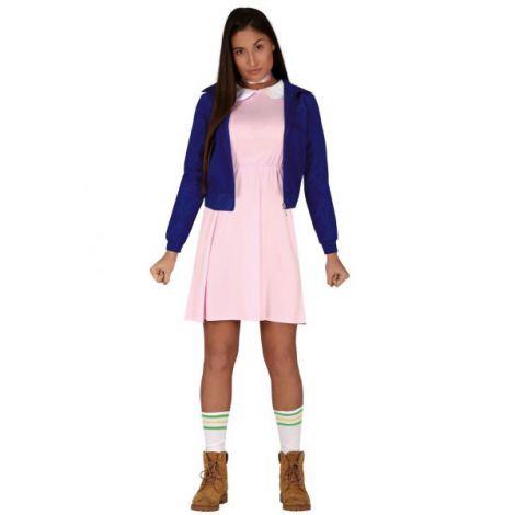 Costum Eleven Stranger Things M - Guirca