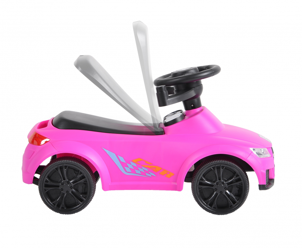 Moni Victory 2in1 Pink Mășinuță Copii cu Mâner - imagine 6