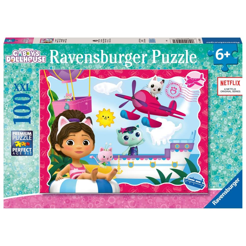 Puzzle Casa de Păpuși Gabby - Ravensburger