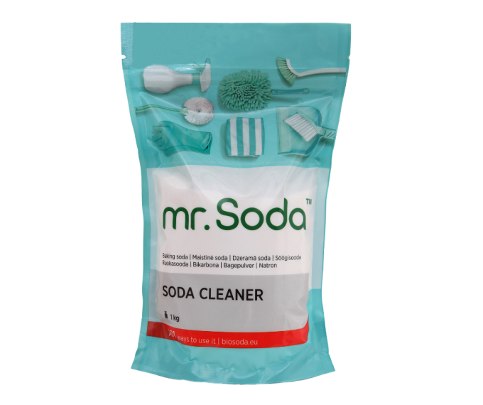 Bicarbonat de Sodiu Mr.Soda 1kg Curatat Natural