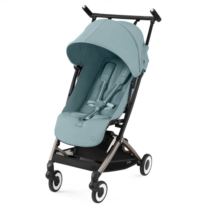 Carucior Cybex Libelle Taupe Stormy Blue Compact