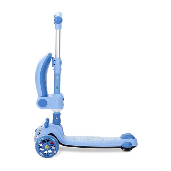 Lorelli Swiftie Blue Trotinetă Pliabilă Copii LED - imagine 4