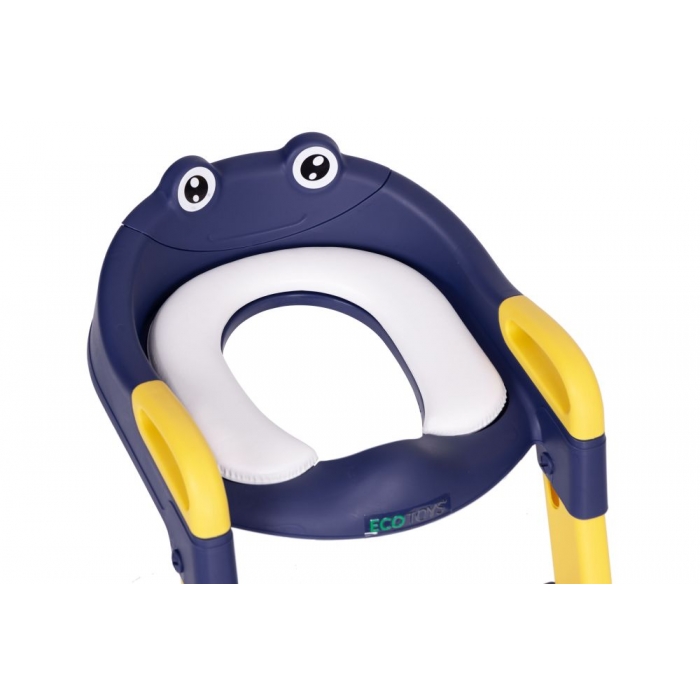 Reductor toaletă cu scară Ecotoys pentru copii - imagine 5