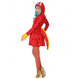 Costum Dragon Sexy Atosa | Rochie cu Coadă - imagine 2