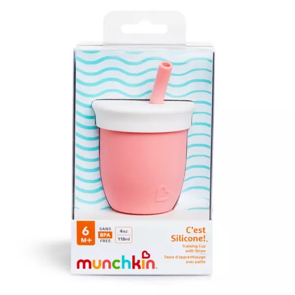 Canuta Cest Munchkin Silicone 118ml Coral 6L+
