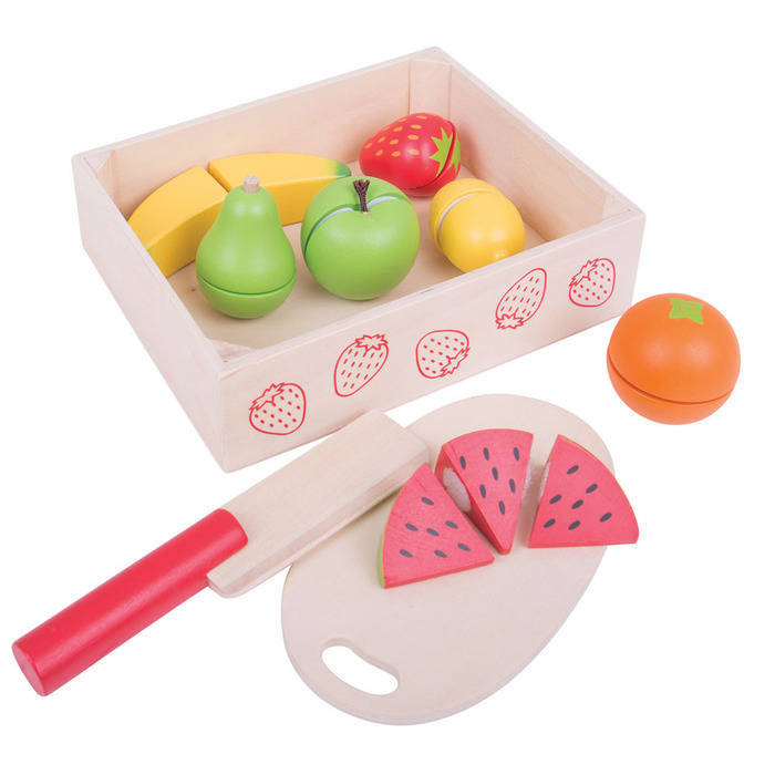 Bigjigs Set Fructe Feliate - Jucarie Educativa