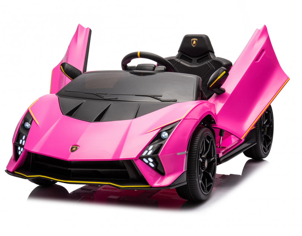 Masinuta Electrica Lamborghini Pink Premium 70W - imagine 9