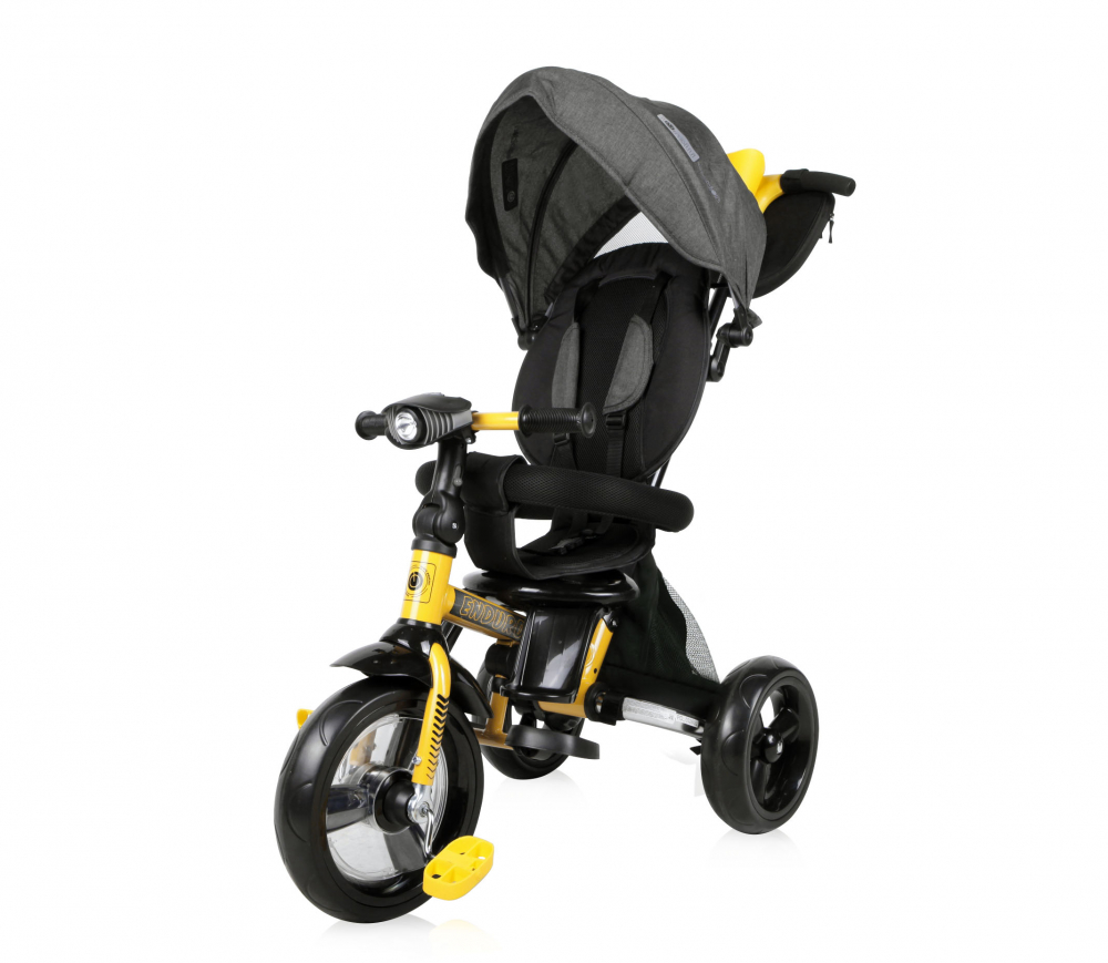 Tricicleta Lorelli Enduro 4 in 1, Galben-Negru - imagine 3