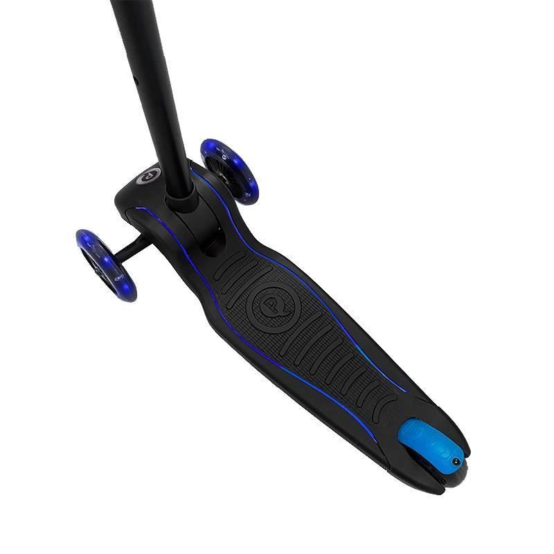 Trotineta Qplay Future Albastru LED, Pliabila - imagine 4