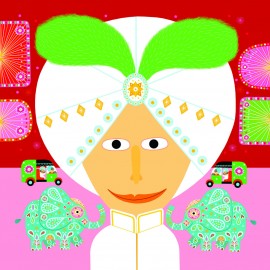 Joc creativ portrete Djeco, 4 ani+ - imagine 3