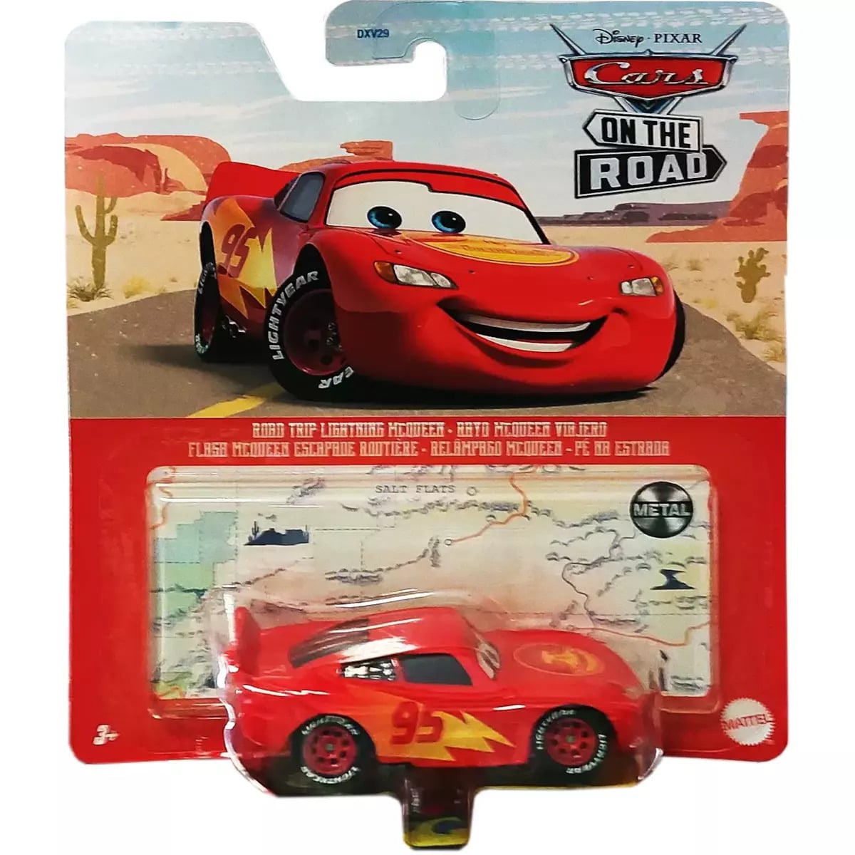 Masinuta Cars Lightning McQueen Road Trip