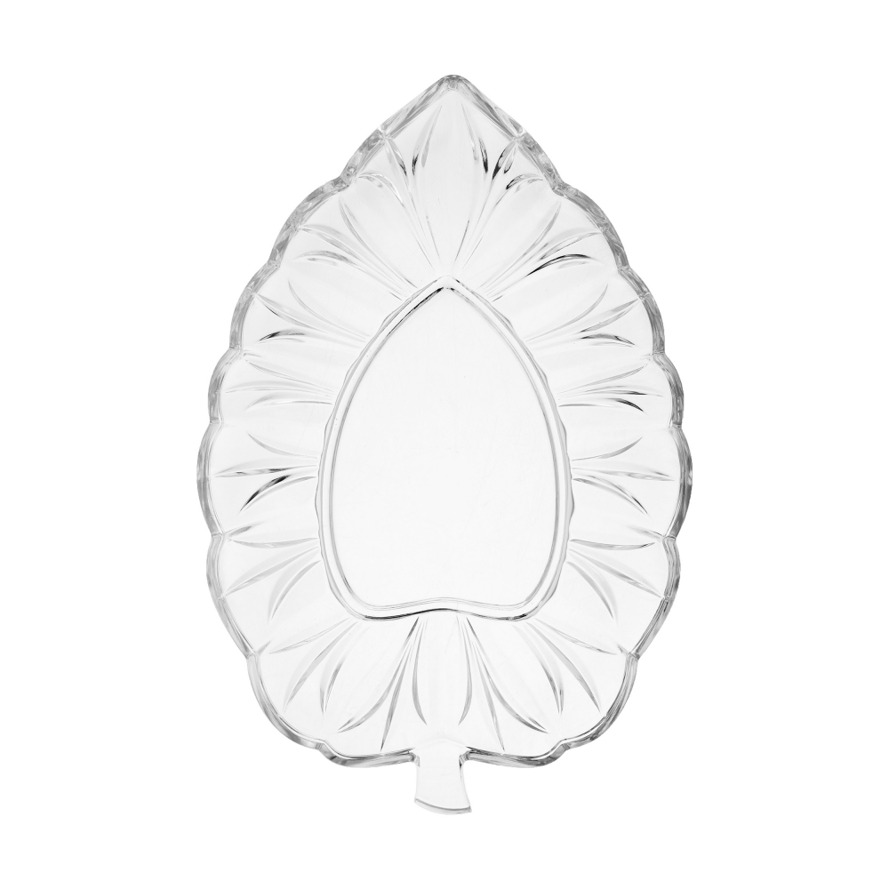 Platou Frunză Sticlă Kitchenware Elegance