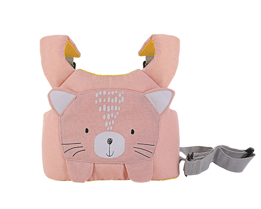 Ham Siguranță KikkaBoo Cat Pink, 2 în 1 - imagine 2