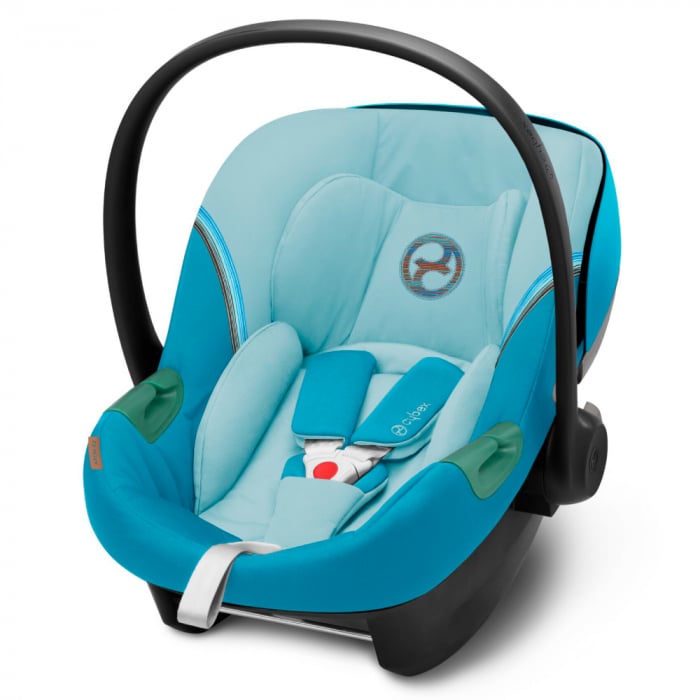 Scoica Auto Cybex Aton S2 i-Size Beach Blue