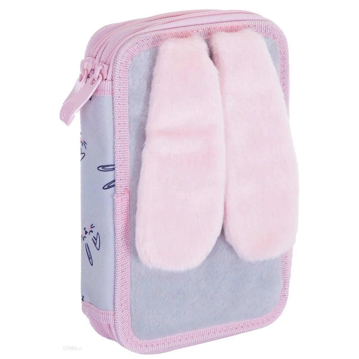 Penar AstraBag cu 2 fermoare, Iepuras