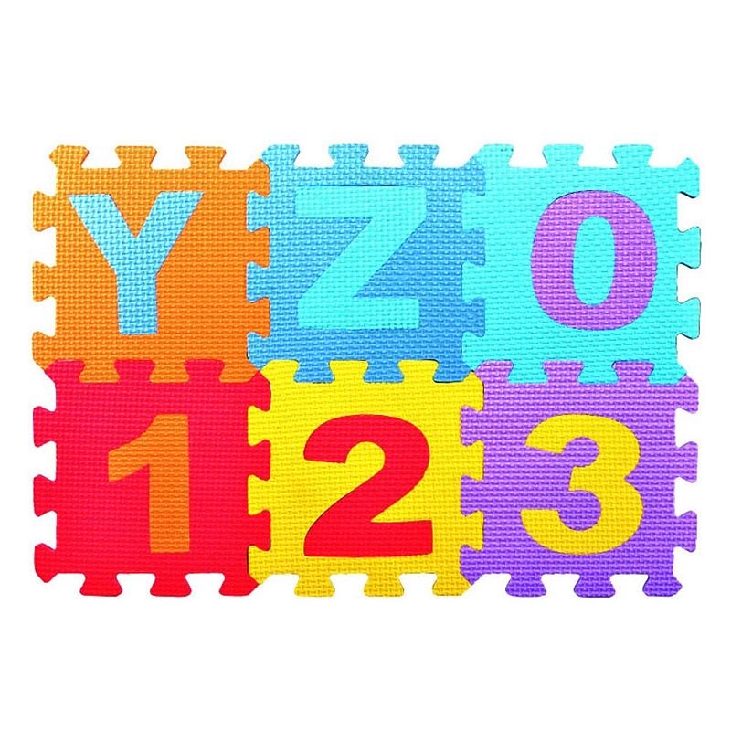 Covor Puzzle Educativ Procart | Cifre și Litere - imagine 5