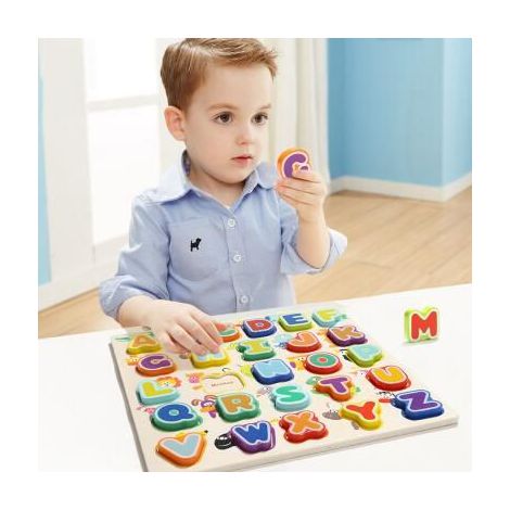 Puzzle Topbright Litere Animalute Educativ - imagine 2